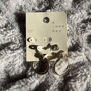 NWT A New Day Hoop Earrings